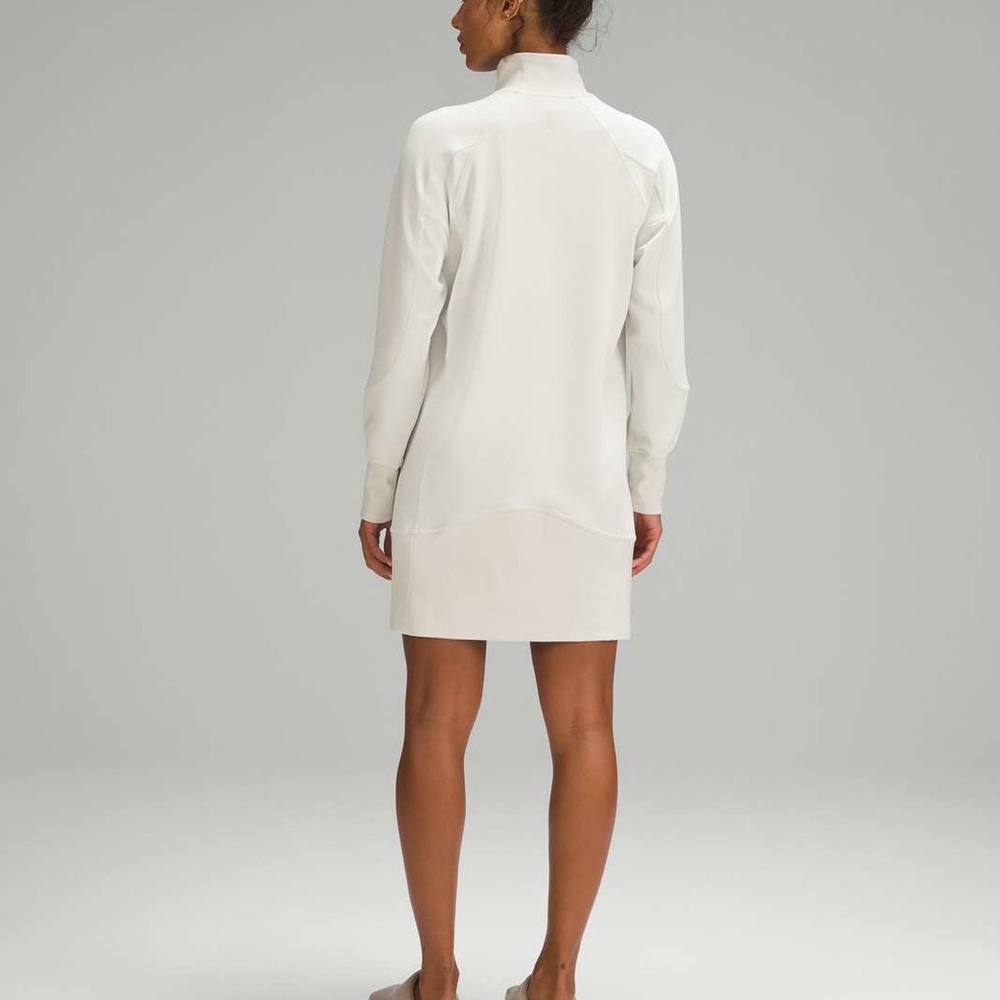 NWOT Lululemon Softstreme Long-Sleeve Half-Zip Dress - Picture 3 of 9